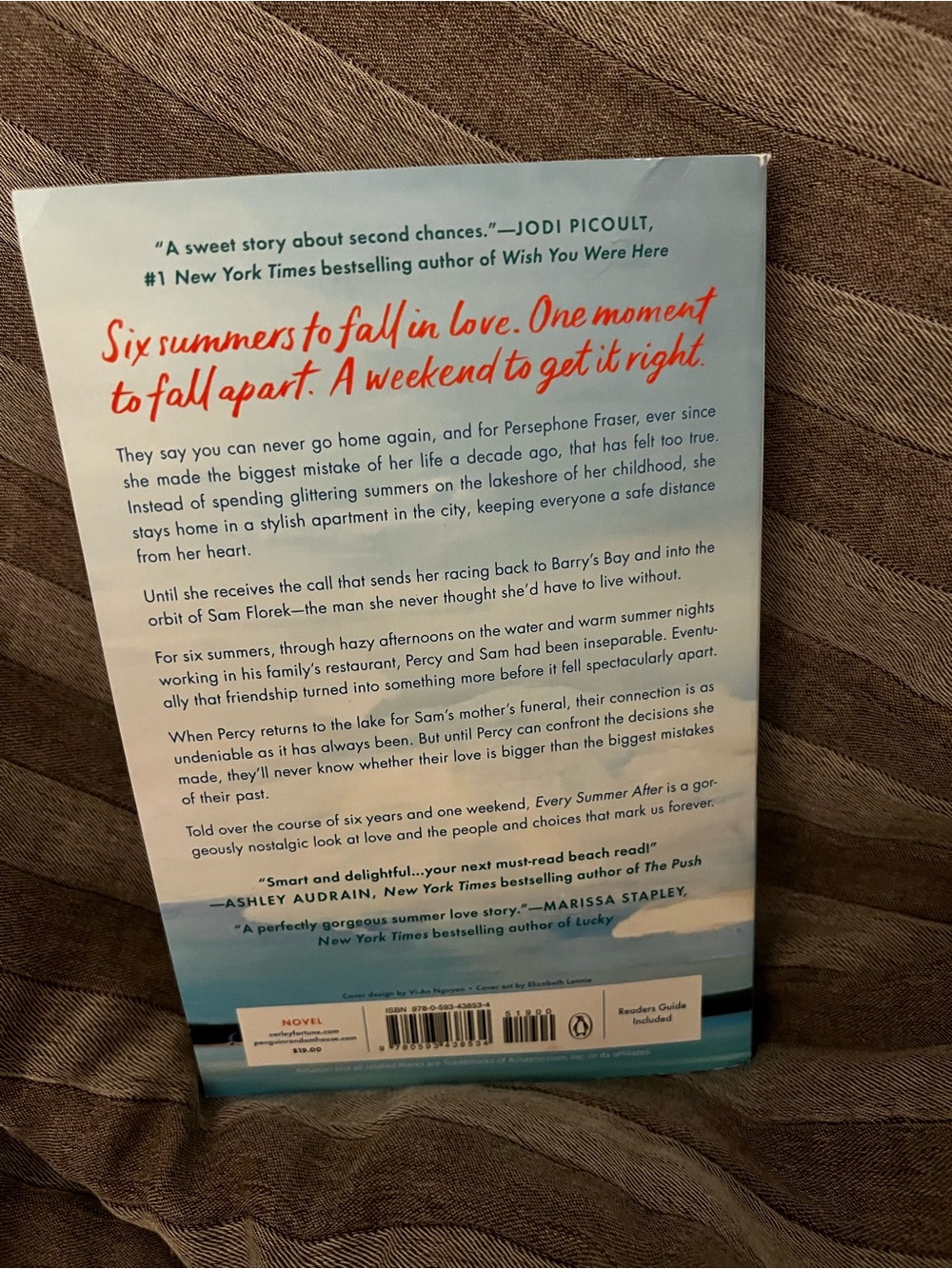 Every Summer After by Carley Fortune - White, Orange, Blue Paperback - Picture 2 of 4